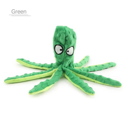 Squeaky Animal Octopus Dog Cleaner Toy Pet Essentials - Pet Essentials - Amebrond - Mad Fly Essentials