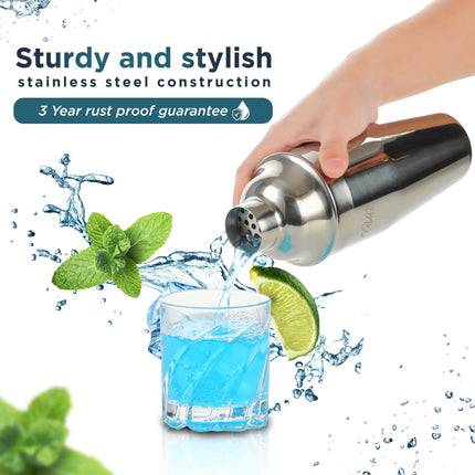 Stainless 25pc Mixology Cocktail Shaker Bartender Set Kitchen Essentials - Kitchen Essentials - Upors - Mad Fly Essentials