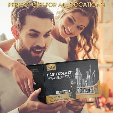 Stainless 25pc Mixology Cocktail Shaker Bartender Set Kitchen Essentials - Kitchen Essentials - Upors - Mad Fly Essentials