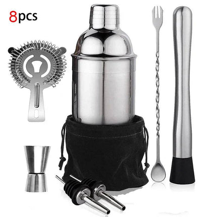 Stainless Cocktail Shaker Bar Tools Set Kitchen Essentials - Kitchen Essentials - Upors - Mad Fly Essentials