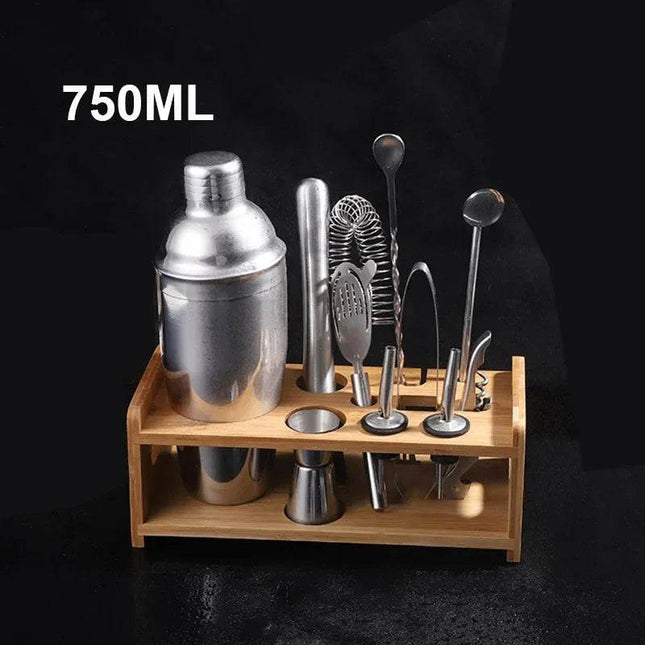 Stainless Cocktail Shaker Bar Tools Set Kitchen Essentials - Kitchen Essentials - Upors - Mad Fly Essentials