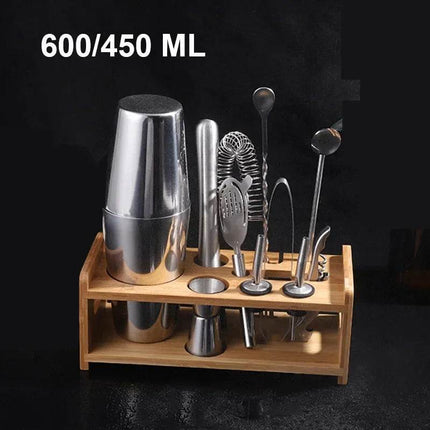 Stainless Cocktail Shaker Bar Tools Set Kitchen Essentials - Kitchen Essentials - Upors - Mad Fly Essentials