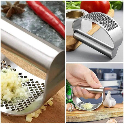 Stainless Garlic Crusher Kitchen Gadget - Kitchen Gadget - Andralyn - Mad Fly Essentials