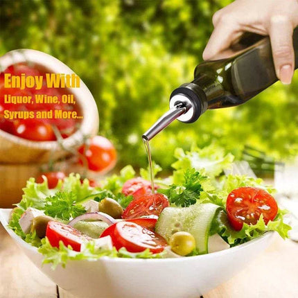 Stainless Kitchen 2-3pc Wine Pourer Bottle Dispenser - Mad Fly Essentials