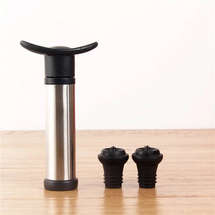 Stainless Wine Stopper Vacuum Pump Kitchen Essentials - Kitchen Essentials - VanKood - Mad Fly Essentials