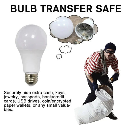 Storage Solutions Secret Light Bulb Container - Storage Solutions - 001 - Mad Fly Essentials