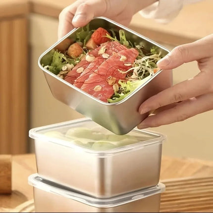 Storage Solutions Stainless Food Reusable Container Set - Storage Solutions - LESHP - Mad Fly Essentials