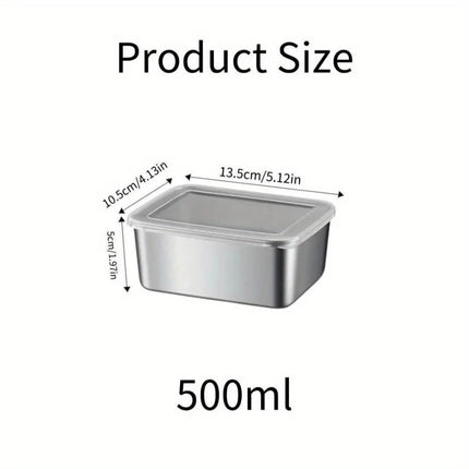 Storage Solutions Stainless Food Reusable Container Set - Storage Solutions - LESHP - Mad Fly Essentials