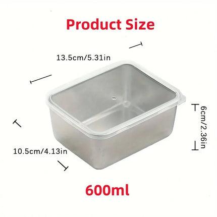 Storage Solutions Stainless Food Reusable Container Set - Storage Solutions - LESHP - Mad Fly Essentials