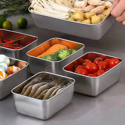 Storage Solutions Stainless Food Reusable Container Set - Storage Solutions - LESHP - Mad Fly Essentials