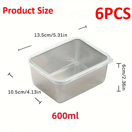 Storage Solutions Stainless Food Reusable Container Set - Storage Solutions - LESHP - Mad Fly Essentials