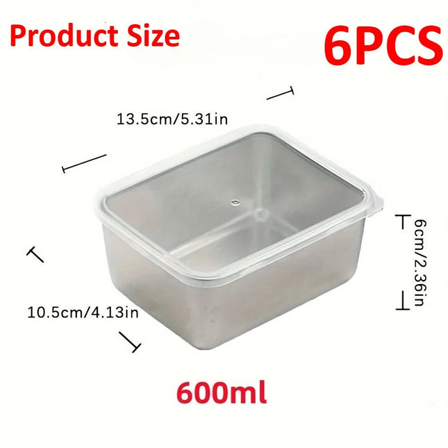 Storage Solutions Stainless Food Reusable Container Set - Storage Solutions - LESHP - Mad Fly Essentials