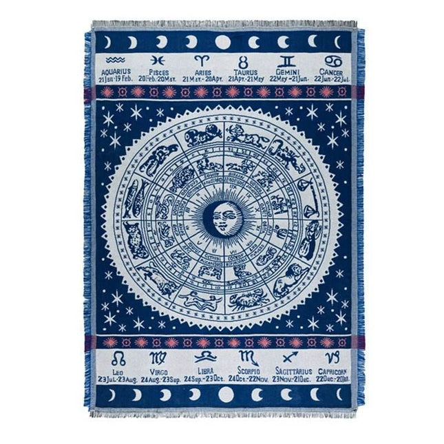 Sun god Woven Bohemian Sofa Blanket Home Decor - Home Decor - Wandering Tribe - Mad Fly Essentials