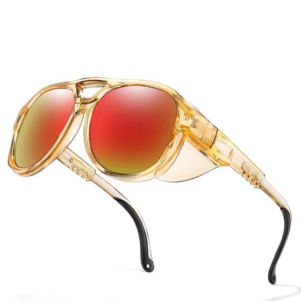 Sunglasses Men Multicolor Steampunk Cat Eye Eyewear - Sunglasses - Under Sun - Mad Fly Essentials