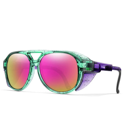 Sunglasses Men Multicolor Steampunk Cat Eye Eyewear - Sunglasses - Under Sun - Mad Fly Essentials