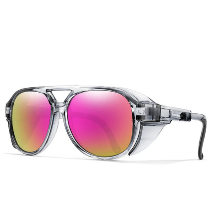 Sunglasses Men Multicolor Steampunk Cat Eye Eyewear - Sunglasses - Under Sun - Mad Fly Essentials