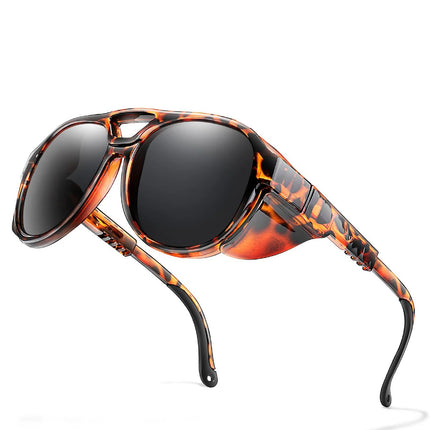 Sunglasses Men Multicolor Steampunk Cat Eye Eyewear - Sunglasses - Under Sun - Mad Fly Essentials