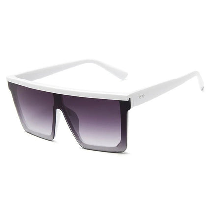 Sunglasses Men Retro Oversized UV400 Sunglasses - Sunglasses - HARMTTER - Mad Fly Essentials