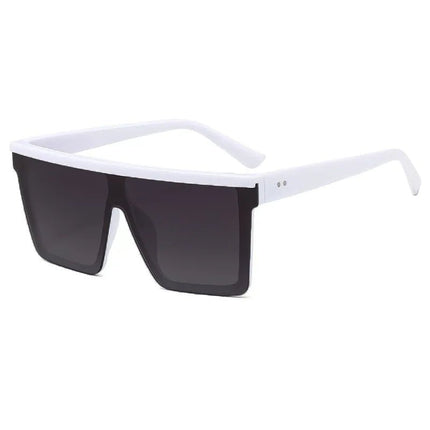 Sunglasses Men Retro Oversized UV400 Sunglasses - Sunglasses - HARMTTER - Mad Fly Essentials