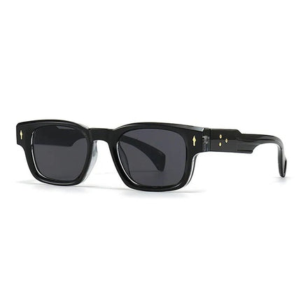 Sunglasses Men Retro Rivets UV400 Square Eyewear - Sunglasses - Dawndesslo - Mad Fly Essentials