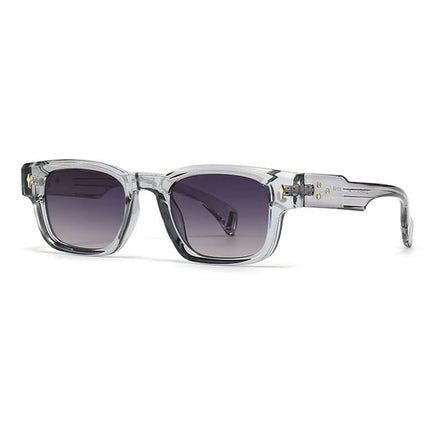 Sunglasses Men Retro Rivets UV400 Square Eyewear - Sunglasses - Dawndesslo - Mad Fly Essentials