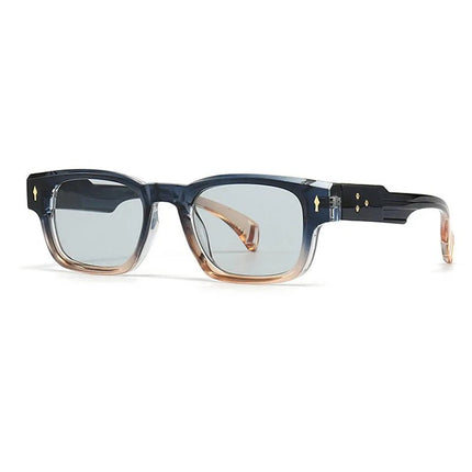 Sunglasses Men Retro Rivets UV400 Square Eyewear - Sunglasses - Dawndesslo - Mad Fly Essentials
