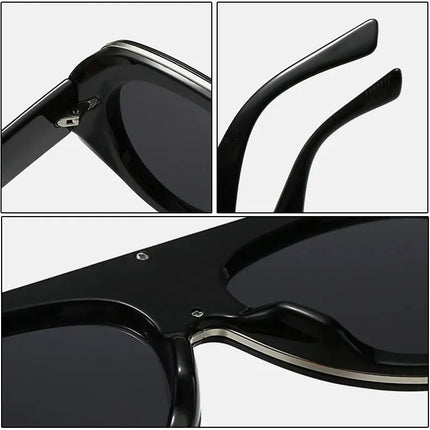Sunglasses Women Designer Punk Round Eyewear - Sunglasses - Dawndesslo - Mad Fly Essentials