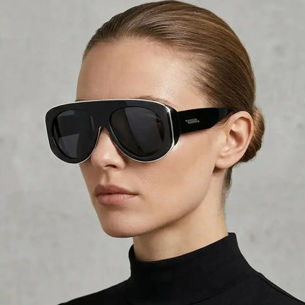 Sunglasses Women Designer Punk Round Eyewear - Sunglasses - Dawndesslo - Mad Fly Essentials