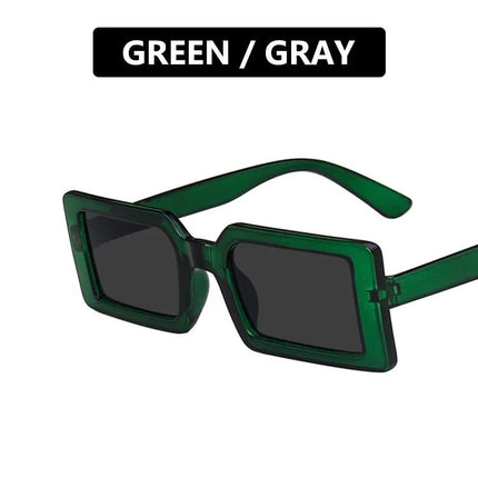 Sunglasses Women Small Rectangular Retro Sunglasses - Women Sunglasses - RUO BO - Mad Fly Essentials