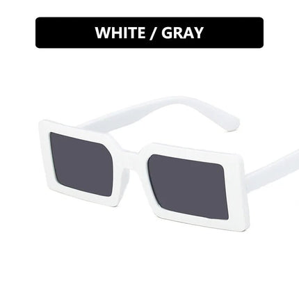 Sunglasses Women Small Rectangular Retro Sunglasses - Women Sunglasses - RUO BO - Mad Fly Essentials