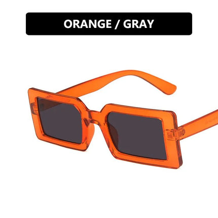 Sunglasses Women Small Rectangular Retro Sunglasses - Women Sunglasses - RUO BO - Mad Fly Essentials