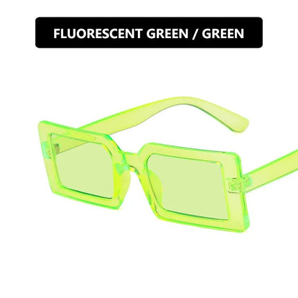 Sunglasses Women Small Rectangular Retro Sunglasses - Women Sunglasses - RUO BO - Mad Fly Essentials