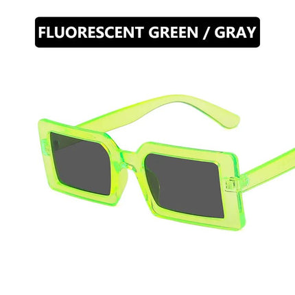 Sunglasses Women Small Rectangular Retro Sunglasses - Women Sunglasses - RUO BO - Mad Fly Essentials