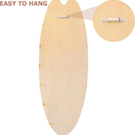 Surf the Wave Surfboard Wall Sign Decor - Sign Decor - YQ - Decor - Mad Fly Essentials