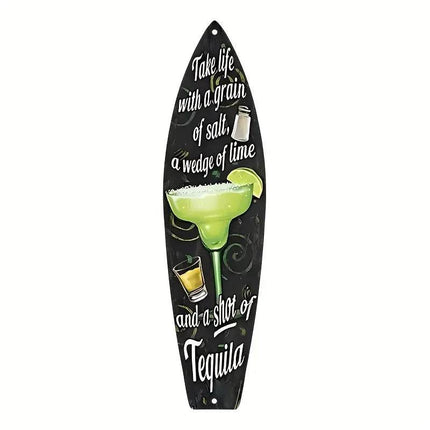 Surfboard Novelty Sign Beach House Decor - Mad Fly Essentials