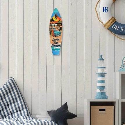Surfboard Novelty Sign Beach House Decor - Mad Fly Essentials