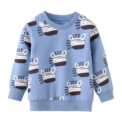 Sweater Baby Boy Long Dinosaur Animal Sweater - Sweater - jumping meters - Mad Fly Essentials