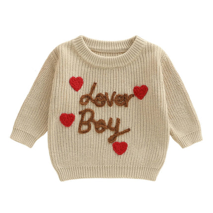 Sweater Baby Boy Winter Sweetheart Sweater Top - Sweater - jumping meters - Mad Fly Essentials