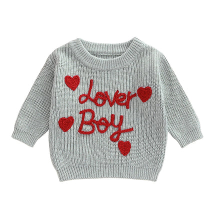 Sweater Baby Boy Winter Sweetheart Sweater Top - Sweater - jumping meters - Mad Fly Essentials