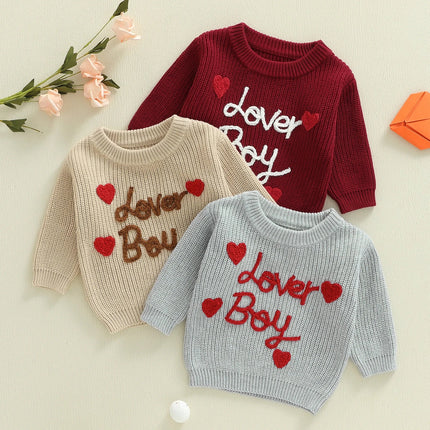 Sweater Baby Boy Winter Sweetheart Sweater Top - Sweater - jumping meters - Mad Fly Essentials