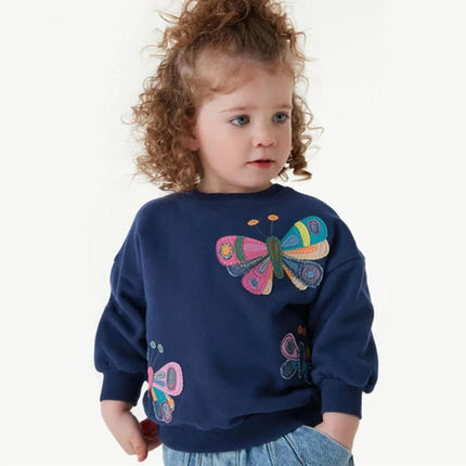 Sweater Baby Girls 3-12Y Butterfly 3D Outerwear - Sweater - VIKITA - Mad Fly Essentials
