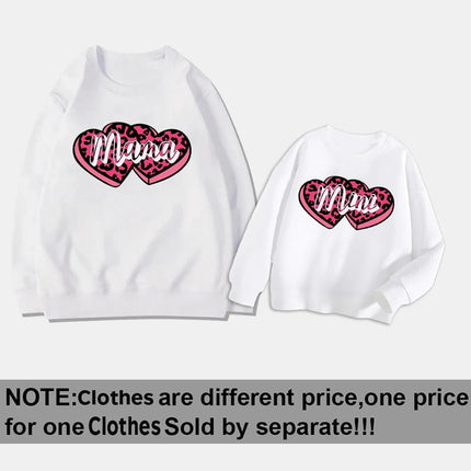Sweater Family Match Valentine Mother Mad Fly Women Heart Sweater - Sweater - MVUPP - Mad Fly Essentials