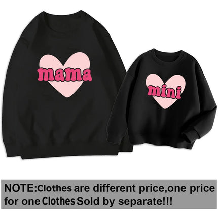 Sweater Family Match Valentine Mother Mad Fly Women Heart Sweater - Sweater - MVUPP - Mad Fly Essentials