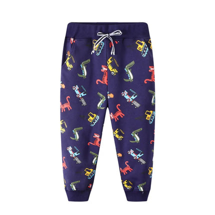Sweatpants Baby Boys Cartoon Dinosaur Sweatpants - Sweatpants - Bumeex - Mad Fly Essentials