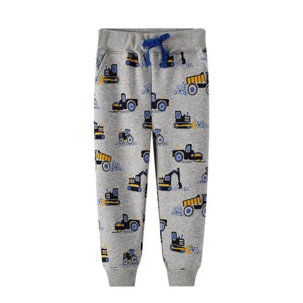 Sweatpants Baby Boys Cartoon Dinosaur Sweatpants - Sweatpants - Bumeex - Mad Fly Essentials
