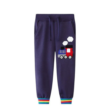 Sweatpants Baby Boys Cartoon Dinosaur Sweatpants - Sweatpants - Bumeex - Mad Fly Essentials