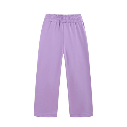 Sweatpants Girl Heart Embroidery Pants - Sweatpants - jumping meters - Mad Fly Essentials