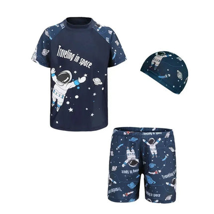Swimwear Set Baby Boy Shark Pattern Swimwear - Swimwear Set - KuKitty - Mad Fly Essentials