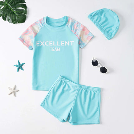 Swimwear Set Boy Dinosaur Fashion 3pcs Swimwear - Swimwear Set - KLEINE KINDER - Mad Fly Essentials