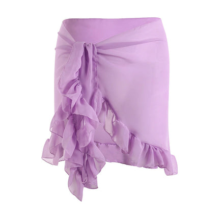 Swimwear Set Women Solid Beach Wear Skirts - Swimwear Set - Blitz Swimwear - Mad Fly Essentials